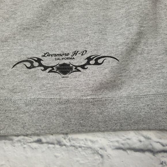 Harley Davidson Kid's Gray Hoodie size XS - Picture 5 of 5